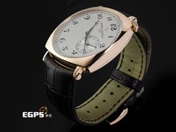 Vacheron Constantin 江詩丹頓 VC American 1921 82035/000R-9359 18K玫瑰金材質 <font color="#fbb85b">細緻獨特的個性 傾斜時間顯示</font> <font color="#ff0000">2023年保卡</font> 手動上鍊 40mm