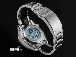 GRAND SEIKO 特級精工 GS SPORT Hi-beat GMT SBGJ275G 不鏽鋼材質 <font color="#33CCFF">淡藍色雲海紋理面盤 藍寶石水晶錶圈</font> <font color="#FF0000">2025年保單 9S機芯 25週年紀念款 限量2000支</font> 自動上鍊 44.2mm