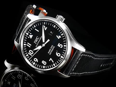 IWC 萬國 Schaffhausen Mark XVIII 馬克十八 飛行員 IW327001 經典款 防磁軟鐵內殼抗干擾提升精確度 自動上鍊 40mm