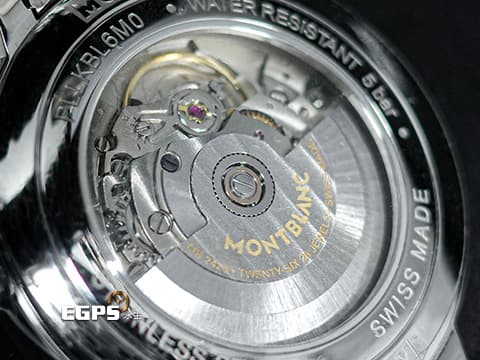 MONTBLANC 萬寶龍 Star Legacy Day Date 明星傳承系列 128687 銀白色放射星形扭索飾紋錶盤 藍鋼指針 不鏽鋼 星期日期顯示 大三針 2026年保單 自動上鍊 39mm