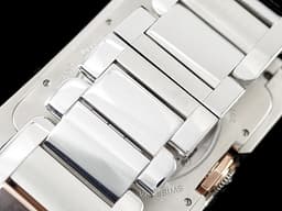 CARTIER 卡地亞 Tank Anglaise Large 英國坦克 W5310006 大型 半金款 自動腕錶 47x36.2mm