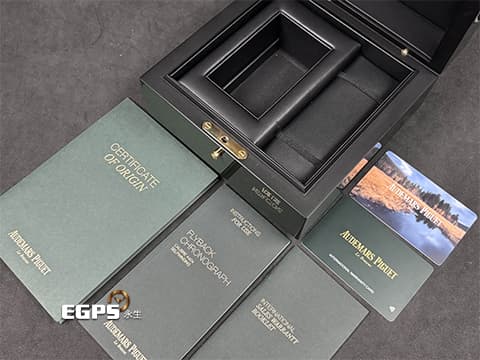 Audemars Piguet 愛彼 AP錶 Royal Oak Offshore 皇家橡樹 離岸型 26238TI.OO.2000TI.01 鈦金屬材質 灰黑色「Petite Tapisserie」格紋面盤 2021年保卡 最新易換式錶帶系統 自動上鍊 42mm