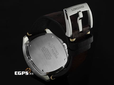 LONGINES 浪琴 PILOT MAJETEK 飛行員 L28384538 不鏽鋼材質 黑色啞光面盤 2024年保卡 台灣公司貨 自動上鍊 43mm