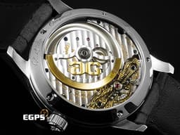 Glashütte Original 格拉蘇蒂 原創 PanoMaticLunar系列 1-90-02-43-32-02 <font color="#05f0f0">經典偏心銀灰色面盤 大日期窗 月相盈虧</font> 不鏽鋼材質 <font color="#FF0000">2025年保單</font> 自動上鍊 40mm
