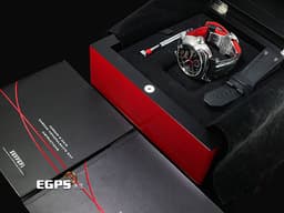 PANERAI Ferrari 沛納海 法拉利 FER0020 不鏽鋼材質 <font color="#0582f5">法拉利聯名款</font> <font color="#ff0000">八日鏈 動力儲存顯示</font> 計時腕錶 手動上鏈 45mm