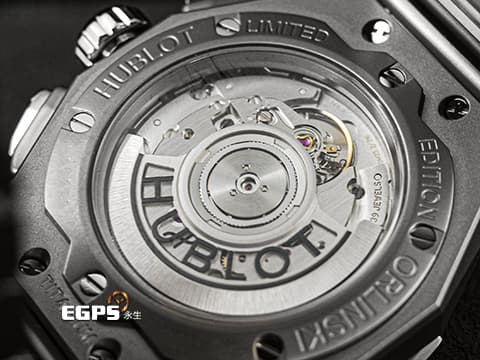 HUBLOT 宇舶 Classic Fusion Chronograph 經典融合 ORLINSKI 聯名款 549.NI.1270.NI.ORL23 計時碼表 3D立體切面鈦金屬錶殼 2025年保單 限量250只 自動上鍊 41mm