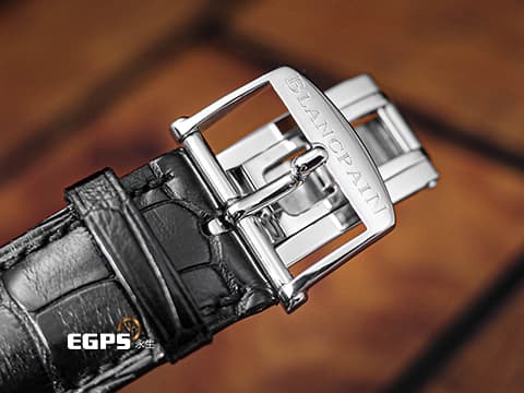 BLANCPAIN 寶珀 Villeret 系列 Ultraplate 超薄腕錶 6651 1127 55B 經典 大三針 不鏽鋼材質 100小時動能儲存 2024年保單 自動上鍊 40mm