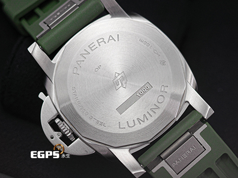 PANERAI 沛納海 Luminor Quarantta PAM1371 白色三明治夜光面盤 PAM01371 三日鍊 小秒針 不鏽鋼 2022年保卡 自動上鍊 40mm