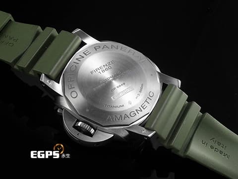 PANERAI 沛納海 Luminor Submersible 1950 PAM389 三日鍊 陶瓷錶圈 鈦金屬材質 PAM00389 O字頭  潛水錶 自動上鏈 47mm