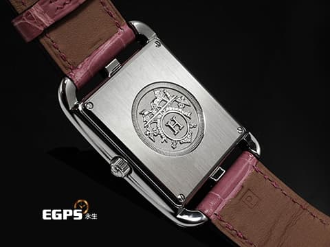 HERMES 愛馬仕 HEURE H 系列 CC2.730.216 不鏽鋼材質 H型錶殼 白色珍珠貝母面盤 原廠鑲嵌鑽石錶圈 台灣公司貨 石英機芯 29mm