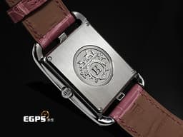 HERMES 愛馬仕 HEURE H 系列 CC2.730.216 不鏽鋼材質 H型錶殼 <font color="#05f0f0">白色珍珠貝母面盤 原廠鑲嵌鑽石錶圈</font> <font color="#FF0000">台灣公司貨 </font> 石英機芯 29mm