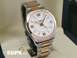 LONGINES 浪琴 Conquest Classic 康卡斯經典系列 征服者 L2.799.5.56.7 GMT 雙地時間 L27995567 <font color="#ff0000">18K金 玫瑰金 半金</font> <font color="#ff0000">台灣公司貨</font> 自動上鍊 42mm