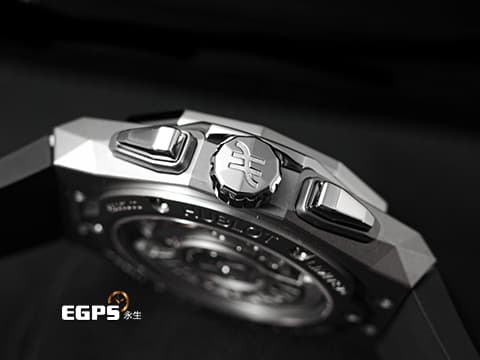 HUBLOT 宇舶 Classic Fusion Chronograph 經典融合 ORLINSKI 聯名款 549.NI.1270.RX.ORL23 計時碼表 3D立體切面鈦金屬錶殼 限量500只 2025年保單 自動上鍊 41mm
