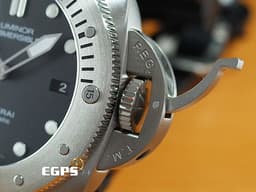 PANERAI 沛納海 Luminor Marina PAM01305 三日鍊 PAM1305 自製機芯 PMA00305的最新款 藍色小秒針 最新P9010機芯 <font color="#FF0000">錶徑夠大 錶型夠美 錶況如新 2019年保單 </font>鈦金屬 自動上鍊 47mm