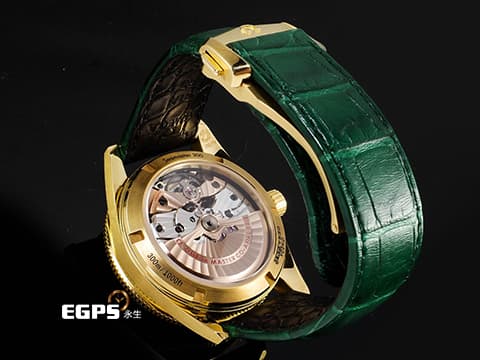 OMEGA 歐米茄 Seamaster 海馬系列 海馬300 234.63.41.21.99.001 18K黃金材質 23463412199001 孔雀石 深綠色面盤 綠金色奢華搭配 2023年保卡 台灣公司貨 自動上鍊 41mm