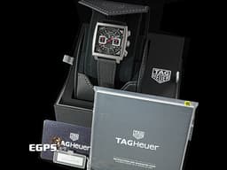 Tag Heuer 泰格 豪雅 Monaco Chronograph 摩納哥 CBL2183 計時碼錶 鈦金屬 鏤空錶盤<font color="#40e0d0"> </font><font color="#ff0000">2025年保單</font> 賽車錶 自動上鍊 39mm
