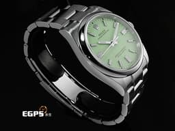 ROLEX 勞力士 Oyster Perpetual 36 蠔式恆動型 126000 最新款<font color="#058703"> </font><font color="#b1dd8c">開心果綠色面盤</font> OP36 不鏽鋼 大三針<font color="#FF0000"> 2025年保卡</font> 自動上鍊 36mm