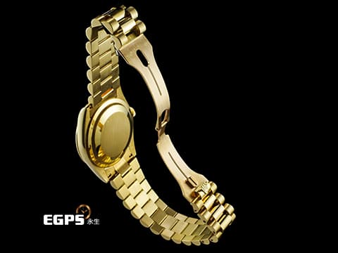 ROLEX 勞力士 Day-Date 36 蠔式 星期日曆型 118238G 原廠鑽石時標 皇帝金色面盤 18K黃金材質 DD36 經典三角坑紋錶圈 元首型(President)錶帶 總統帶 台灣公司貨 自動上鍊 36mm