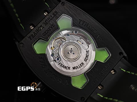 Franck Muller 法蘭穆勒 FM Vanguard Backswing 系列 V45 SC DT GOLF 高爾夫 黑色塗層錶殼 極致ANTI-SHOCK 酒桶型 大三針 自動上鍊 44x54mm