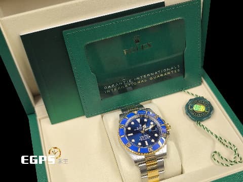 ROLEX 勞力士 Submariner 潛航者 126613LB 陶瓷框 126613 半金款 藍水鬼 2025年保卡 3235新機芯 潛水錶 自動上鍊 41mm