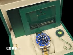 ROLEX 勞力士 Submariner 潛航者 126613LB 陶瓷框 126613 半金款 <font color="#47a5d3">藍水鬼</font> <font color="#FF0000">2025年保卡 3235新機芯</font> 潛水錶 自動上鍊 41mm