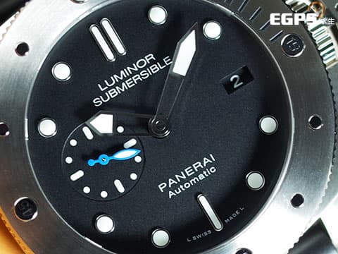 PANERAI 沛納海 Luminor Marina PAM01305 三日鍊 PAM1305 自製機芯 PMA00305的最新款 藍色小秒針 最新P9010機芯 錶徑夠大 錶型夠美 錶況如新 2019年保單 鈦金屬 自動上鍊 47mm