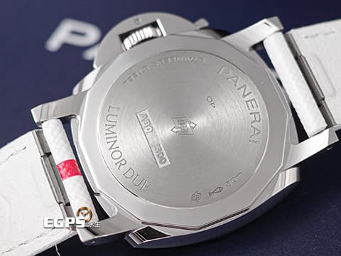 PANERAI 沛納海 Luminor Due Luna Rossa 3 Days PAM01378 三日鍊 小秒針 白色經典三明治夜光面盤 PAM01378 不鏽鋼 2025年保單 最新快拆錶帶 自動上鍊 38mm