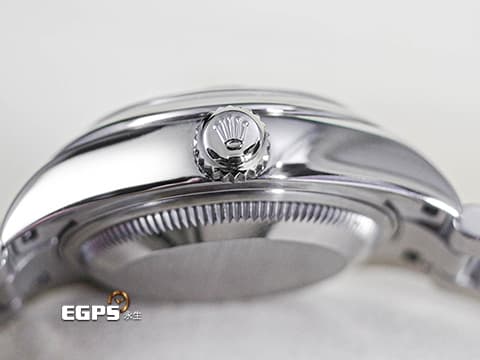 ROLEX 勞力士 Lady-Datejust 28 蠔式日誌型 279160 深灰色面盤 搭配柱狀時標 經典 DJ28 不鏽鋼 台灣公司貨 蠔式(Oyster)三節錶帶 自動上鍊 28mm