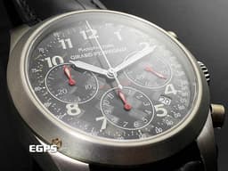 Girard-Perregaux 芝柏 GP Pour Ferrari 4955 鋁合金材質 <font color="#05f0f0">黑色紋理面盤</font> <font color="#FF0000">法拉利LOGO錶扣 限量1000支</font> 自動上鍊 40mm