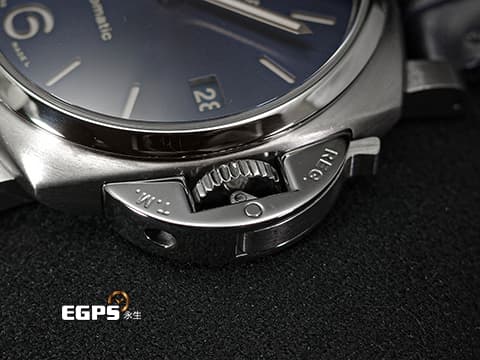 PANERAI 沛納海 Luminor Due 3 Day PAM926 三日鍊 小秒針 PAM00926 藍色放射紋三明治面盤 鈦金屬 2019年保單  自動上鍊 38mm