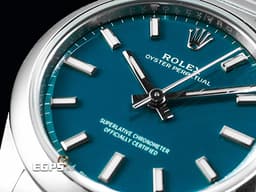 ROLEX 勞力士 Oyster Perpetual 31 經典 蠔式恆動型 277200 <font color="#0582f5">2025年最新款 莫蘭迪藍色噴漆面盤</font> OP31 不鏽鋼 <font color="#FF0000">2025年保卡 </font> 自動上鍊 31mm