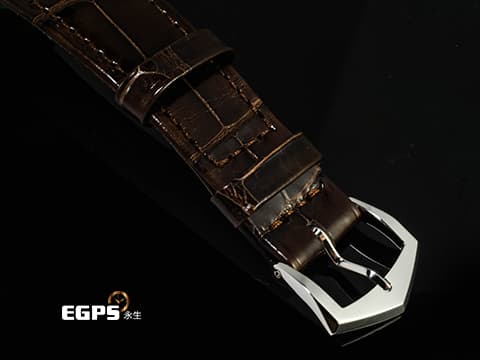 Patek Philippe 百達翡麗 PP Calatrava系列 6196P-001 PT950 鉑金材質 瑩潤玫瑰金色錶盤 鮭魚色 2026年保單 手動上鍊 38mm