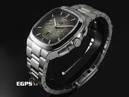 GLASHUTTE ORIGINAL 格拉蘇蒂 70年代 Seventies Chronograph Panorama Date <font color="#c9c9c0">煙燻灰色面盤 限量100支</font> 1-37-02-05-02-35 德國錶 <font color="#FF0000">2020年保單 另附原廠不鏽鋼鏈帶</font> 自動上鍊 40mm