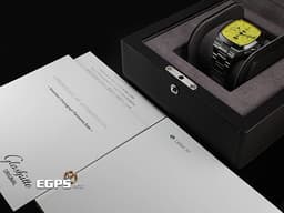 GLASHUTTE ORIGINAL 格拉蘇蒂 復古系列 70年代 Seventies Chronograph 1-37-02-17-02-70 <font color="#fafa01">黃色面盤 限量100支</font> <font color="#FF0000">2021年保單 </font>自動上鍊 40mm