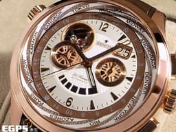 ZENITH 真力時 Grande Class Traveller Open Multicity El Primero 18.0520.4037 18K玫瑰金材質 <font color="#05f0f0">世界時區 計時碼表 動力顯示 大日期窗 鏤空面盤 </font><font color="#ff0000">台灣公司貨 整支重約5.6兩</font> 自動上鏈 46mm
