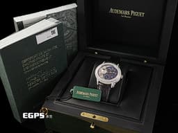 Audemars Piguet 愛彼 AP錶 Millenary Ladies Starlit Sky <font color="#2828ff"><span style="font-size: 13.3333px;">千禧星空「</span></font><span style="color: rgb(40, 40, 255);">黑夜</span><font color="#2828ff"><span style="font-size: 13.3333px;">」特別版 藍色砂金石搭配珍珠貝母面盤</span></font> 77316BC.ZZ.D007SU.01 <span style="color: rgb(202, 223, 240);">原廠鑲嵌頂級天然鑽石面盤、錶圈、錶耳、錶背、錶扣 </span>77316 BC 月相盈虧 動能顯示 <font color="#ff0000">新錶參考訂價:2,711,000元</font> 自動上鏈 35.4 x 39.5mm