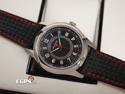 PATEK PHILIPPE 百達翡麗 PP錶 Calatrava2025/ 6007G-011 <span style="color: rgb(156, 152, 147);">烏木黑色 中央「碳纖維」浮雕圖案面盤</span><span style="color: rgb(221, 221, 221);"> </span>6007 G 大三針 <font color="#ff5554">紅色秒針、三角形刻度與格狀刻度</font> 18K白金材質 <font color="#FF0000">2025年保單</font> 自動上鍊 40mm
