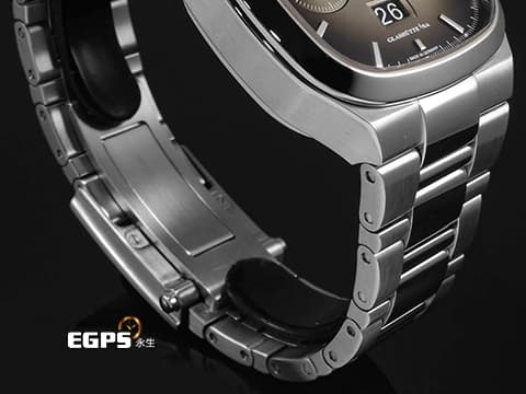 GLASHUTTE ORIGINAL 格拉蘇蒂 70年代 Seventies Chronograph Panorama Date 煙燻灰色面盤 限量100支 1-37-02-05-02-35 德國錶 2020年保單 另附原廠不鏽鋼鏈帶 自動上鍊 40mm