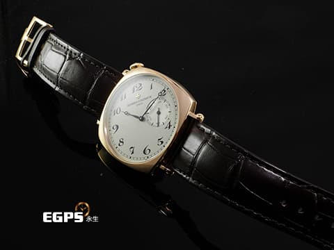 Vacheron Constantin 江詩丹頓 VC American 1921 82035/000R-9359 18K玫瑰金材質 細緻獨特的個性 傾斜時間顯示 2023年保卡 手動上鍊 40mm