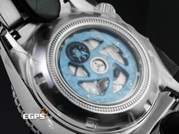 GRAND SEIKO 特級精工 GS SPORT Hi-beat GMT SBGJ275G 不鏽鋼材質 <font color="#33CCFF">淡藍色雲海紋理面盤 藍寶石水晶錶圈</font> <font color="#FF0000">2025年保單 9S機芯 25週年紀念款 限量2000支</font> 自動上鍊 44.2mm