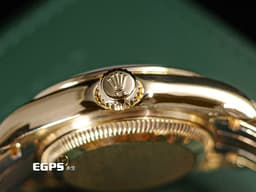ROLEX 勞力士 Lady-Datejust Pearlmaster 69298 <font color="#c6ebfb">原廠鑲鑽 珍珠母貝面盤</font><font color="#addff5"> </font>18K黃金材質<font color="#ff00ff">【三色金錶帶】</font> <font color="#ffff00">已回原廠檢修,延長保固至2027年</font> 自動上鏈 28mm
