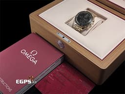 OMEGA 歐米茄 Speedmaster Moonwatch Professional 超霸 速霸 <font color="#edbb91">Moonshine金</font> 31060425010001 <font color="#2a6d1c">綠色面盤 綠油金</font> 專業 登月錶 <font color="#FF0000">3861機芯 </font><font color="#FF0000">2025年保卡 新錶訂價:1,410,000元</font> 同軸擒縱 手上鏈 42 mm