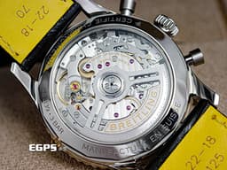 BREITLING 百年靈 Navitimer B01-Chronograph 41 航空計時 AB0139 計時碼表 不鏽鋼 AB0139211B1P1 <font color="#05f0f0">經典環形飛行滑尺 黑色熊貓面盤</font><font color="#FF0000"> 自製B01機芯 2026年保卡 </font> 自動上鍊 飛行錶 41mm