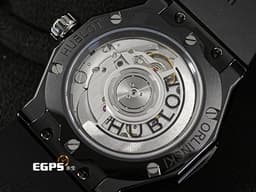HUBLOT 宇舶 Classic Fusion 經典融合系列 ORLINSKI 聯名錶款 550.CS.1800.RX.ORL21 黑陶瓷材質 <font color="#bababa">3D立體切面錶殼</font> 黑色面盤 <font color="#ff0000">2025年保單</font> 自動上鍊 40mm