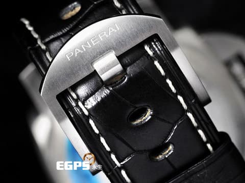 PANERAI 沛納海 Luminor Marina 1950 3 Days PAM392 經典三明治面盤 黑色面盤 夜光指針及時標 PAM00392 自動腕錶 不鏽鋼材質 42mm