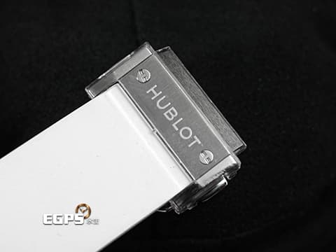 HUBLOT 宇舶 Classic Fusion 經典融合 ORLINSKI 聯名款 550.NS.2200.RW.1604.ORL20 原廠鑲鑽 白色切面立體錶盤 鈦金屬+不鏽鋼材質 2025年保單 自動上鍊 40mm