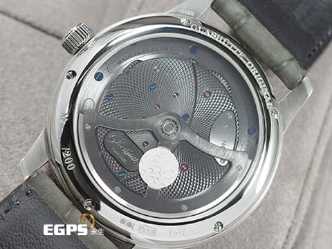 Glashutte Original 格拉蘇蒂 PanoLunarInverse 系列 1-91-04-01-03-62 藍色砂金石月相盤 月相盈虧 PT950 鉑金材質 德國腕錶工藝 前置雙鵝頸 3/4夾板 璣鏤雕刻偏心面盤 小秒針 大日期窗 2025年台灣公司貨 限量200支 自動上鍊 42mm