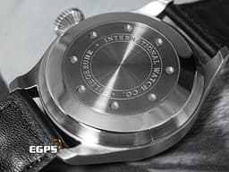 IWC 萬國 Big Pilot`s 7 Day Power Reserve 飛行員 大飛行員 七日鍊 動能顯示 小秒針 不鏽鋼 大飛 經典復古洋蔥頭錶冠 飛行錶 自動上鍊 47mm