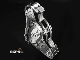 Audemars Piguet AP錶 愛彼錶 Royal Oak 皇家橡樹 26715ST.OO.1356ST.01 不鏽鋼材質 <font color="#0582f5">雲夜藍50色調「Grande Tapisserie」大型格紋錶面 </font><font color="#ff0000">2022年保卡</font> 計時碼錶 自動上鍊 38mm