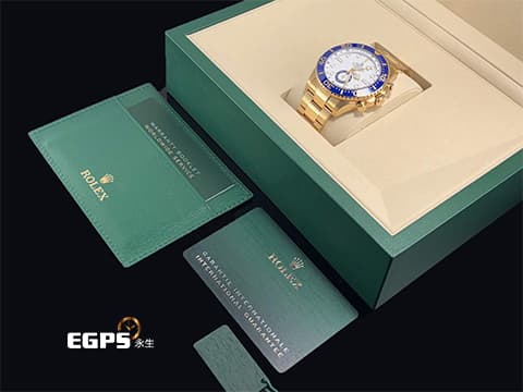 ROLEX 勞力士 Yacht-Master II 遊艇名仕 126688 18K黃金材質 今年最新款式 新一代大遊艇 更加適合上手 倒數計時 藍色陶瓷錶圈 2026年 新式木質保卡 全台第一隻 保有原廠膠膜 自動上鏈 44mm
